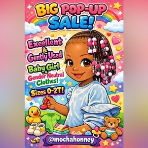 BABY GIRLS/ GENDER NEUTRAL • 0-2T ONLY •3/9